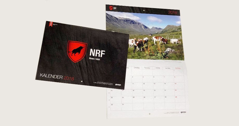Bilde av en tidligere NRF-kalender