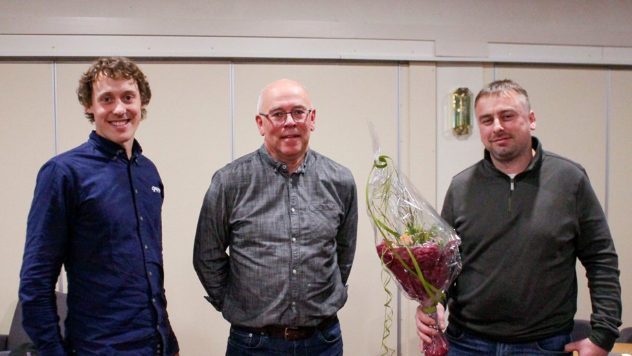 Bilde av Vegard Smenes, Arild Magne Melås og Johan Morten Solem.